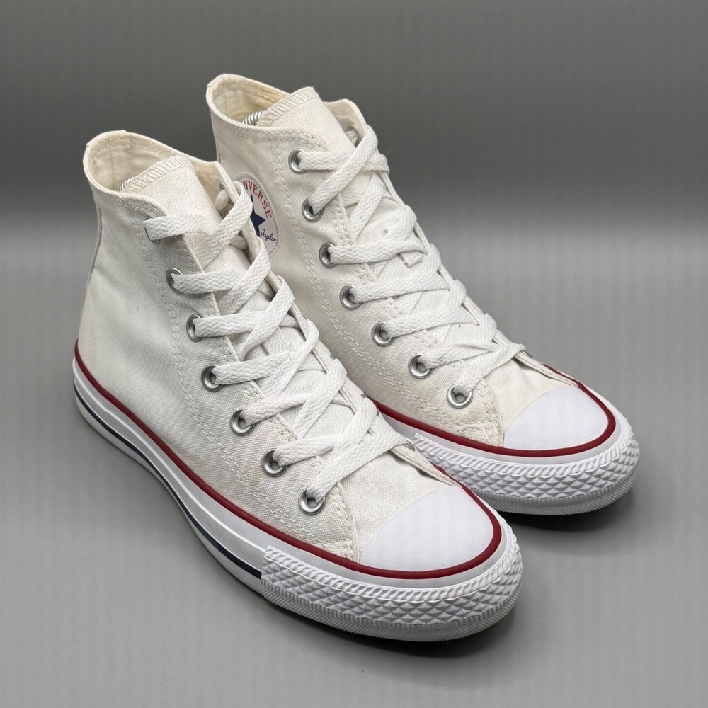 Converse Chuck Taylor All Star High Top Sneakers White Canvas Mens 5 Womens 7